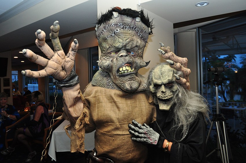 Lee and Joan Schoeherr look to scare.