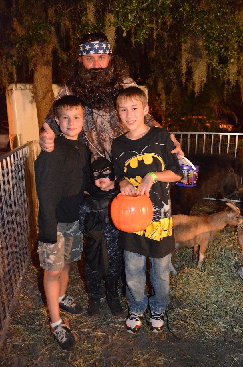 Logan, Larry, Landen and Colten Beane