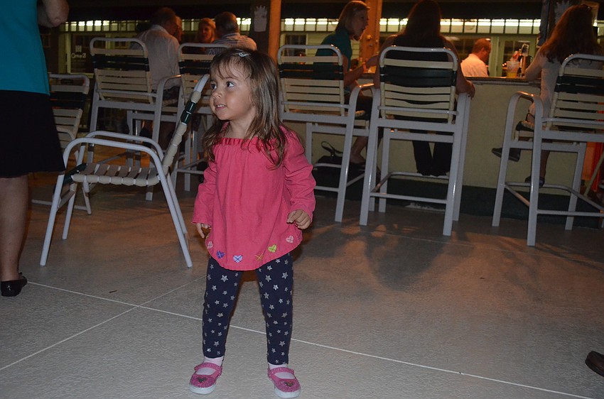 Zuleika Zunz bopped along to the music