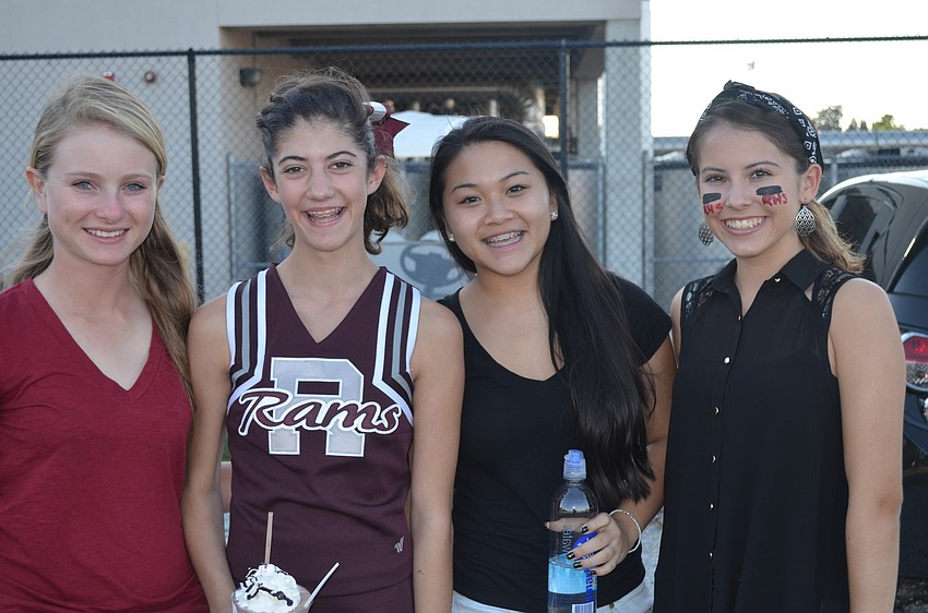 Nicole Polivchak, Jayna Perry, Tiffany Chau and Taylor Boris
