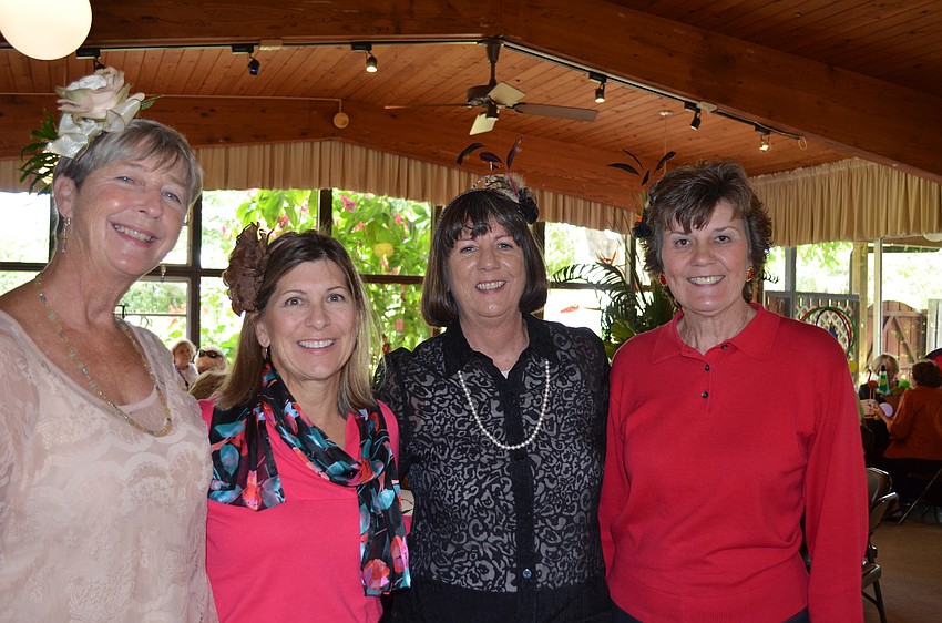 Kathy Cevoli, Sally Quinn, Barb Jacobson and Pauline Kendall