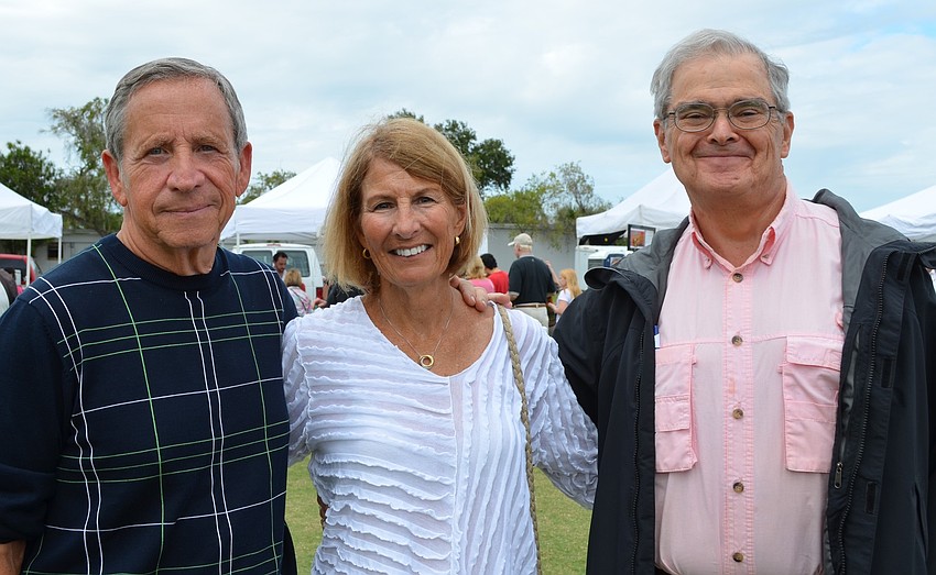 Neil and Bonnie Marcuson with Bob Spitzer