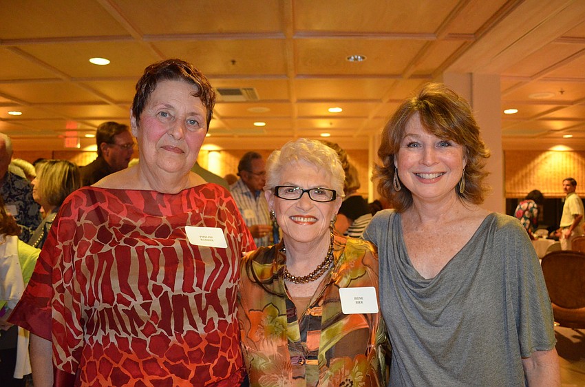 Phyliss Barber, Irene Bier and Pat Shea