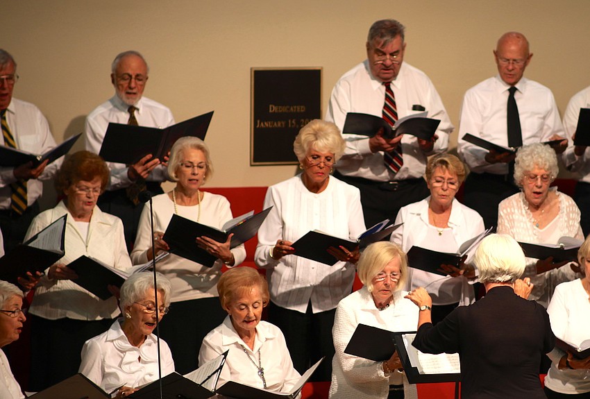 Members of the choir.