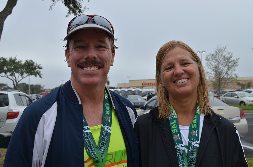 Terry Deshaies and Carol Greening