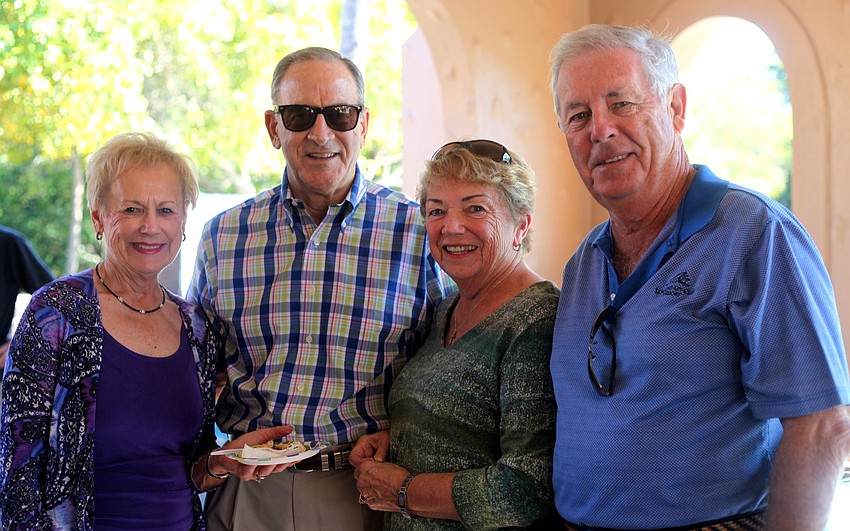 Barb and Jake Kiefer with Anne and Bill Flinter