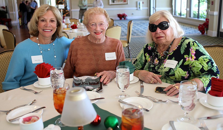 Terry Neis, June Ansorge and Sondra Cohen
