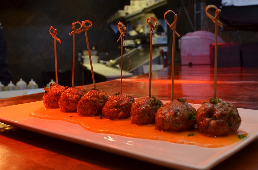 Chef Anthony Lamasâ€™s Border Springs Lamb Albondigas