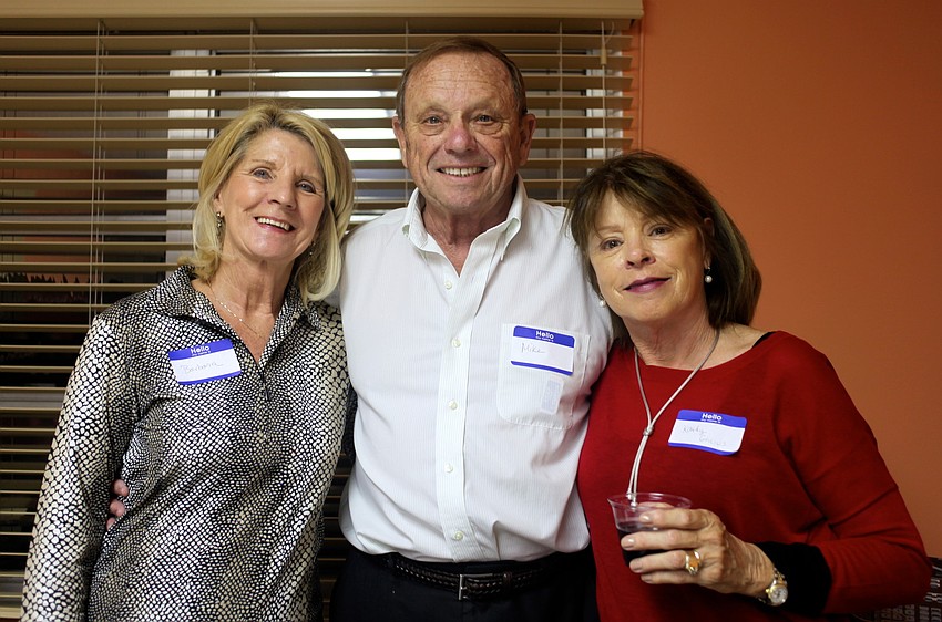 Barbara and Mike Gurchiek with Kathy Gricius