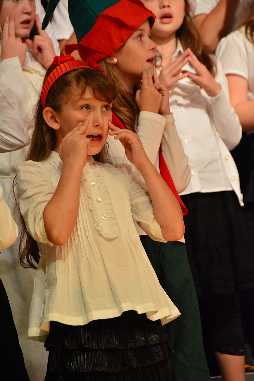 Jasmine Burden sings 