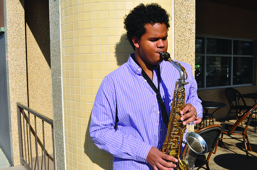 Braden River High School's Jordan Sanders, a singer/songwriter and saxophonist, earned a scholarship to Berklee College of Music, which boasts an alumni base that has won 250 Grammys and Latin Grammys.