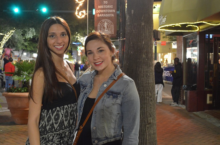 Briana Scichilone and Isabella Mosca