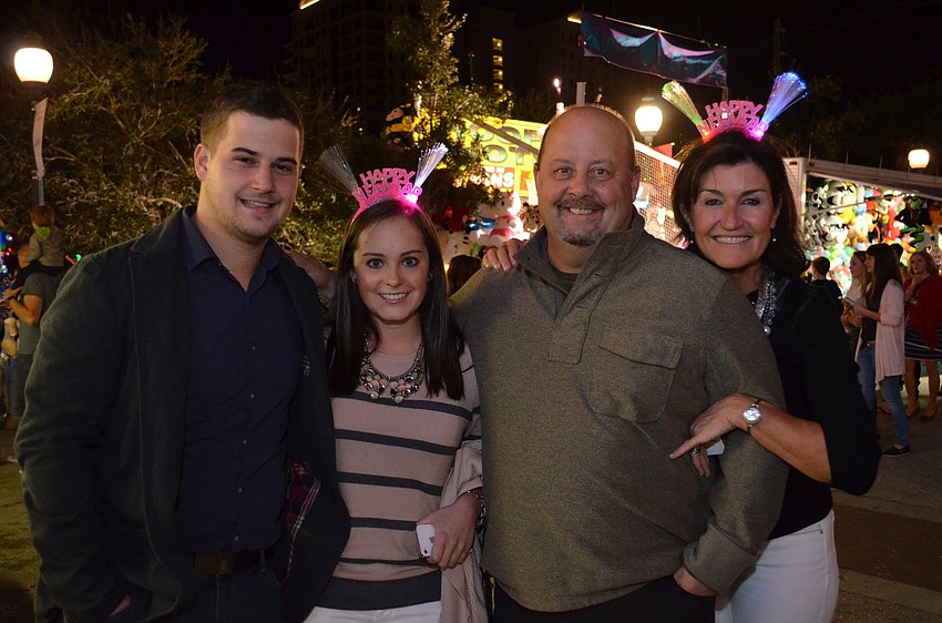 Maxx Rochette, Marie Bigonesse, Dan Rochette, and Nancy Rochette