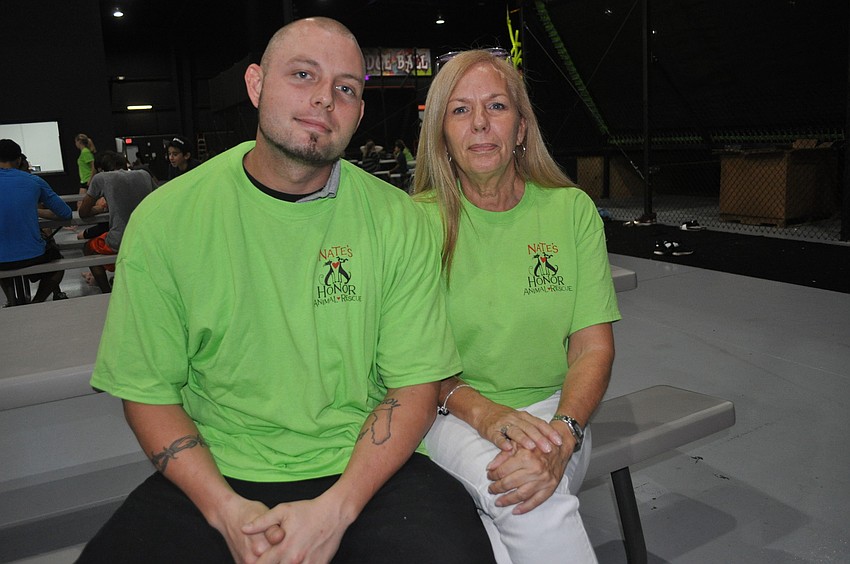 Ryan and Lisa Lampel of Nateâ€™s Honor Animal Rescue