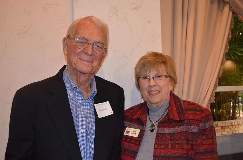 Rob Burgess and Pat Price