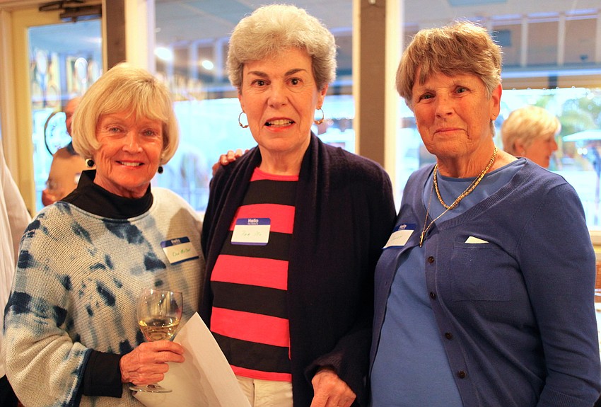 Deedee McCain, Pam McPherson and Janet Banks