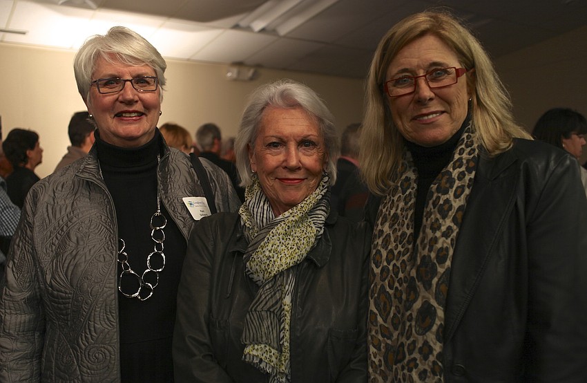 Pam Schwartz, Pauline Rea and Linda Cooper