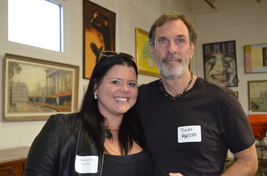 Kassandra Devlin and Brian Marsden