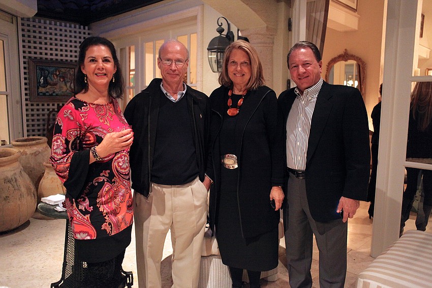 Deborah Simon, Joel and Gail Morganroth, and Peter Moroni