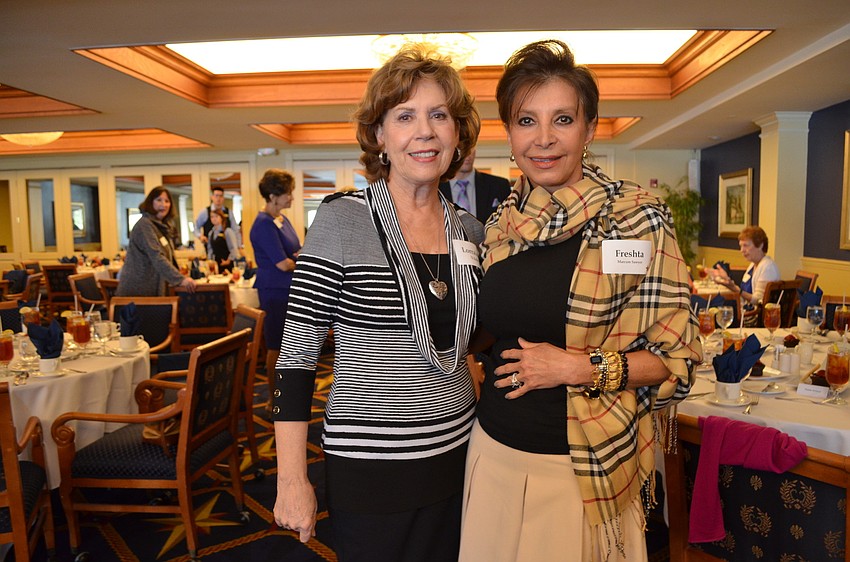 Lorraine Vitale with Freshta Marcum Sawyer