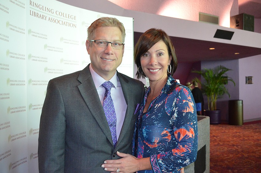 Co-Sponsors James and Jennifer Dawes from the Center for Sight