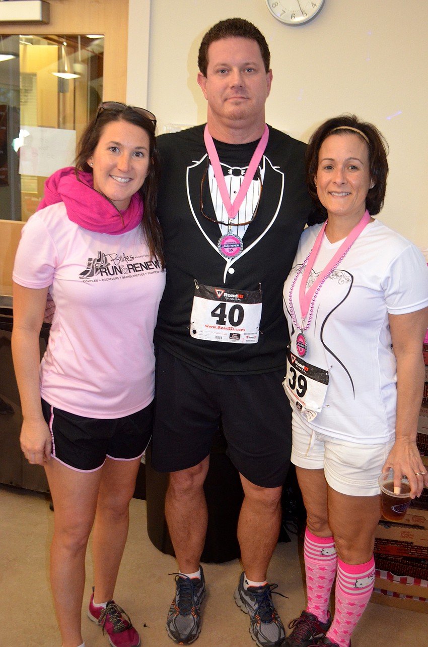 Jenny Townsend, Andy and Mireya Eavey.