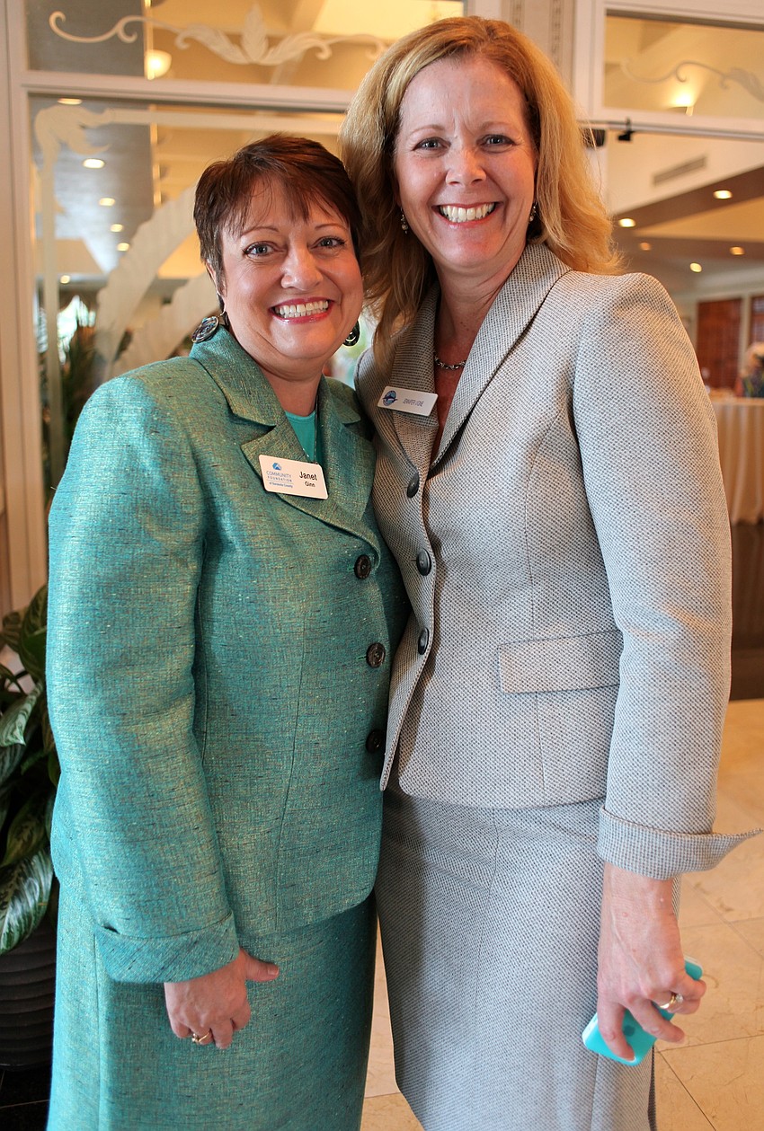 Janet Ginn and Jennifer Vigne