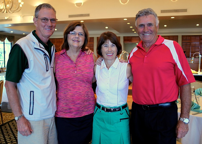 Tom and Elaine Meurer with Carol Langlois and Norman Smith