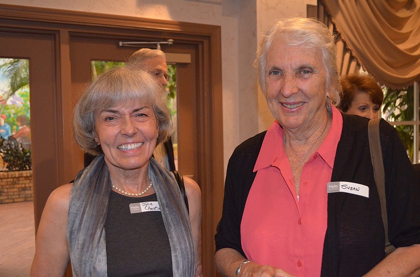 Julie Chautin and Susan Lachat