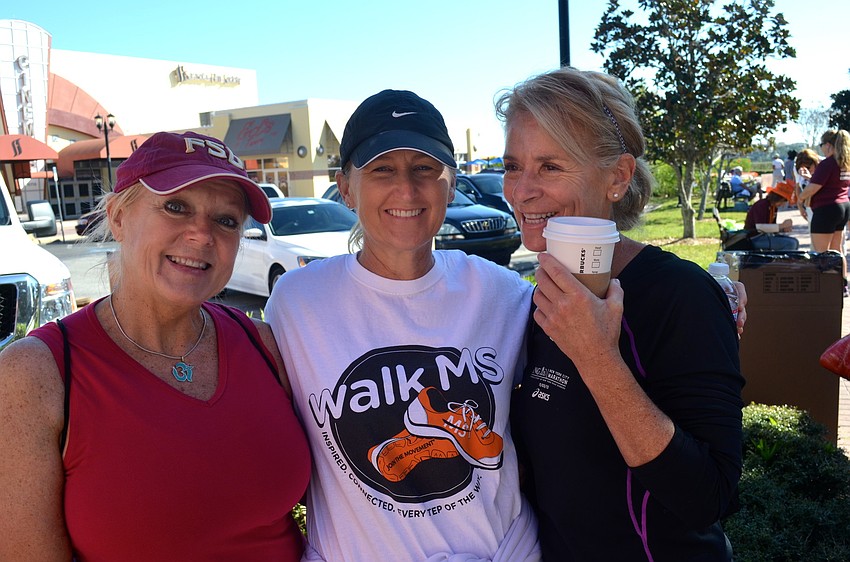 Gal pals â€” Aimee Barnes, Brenda Sypula and Jane Carnevale.