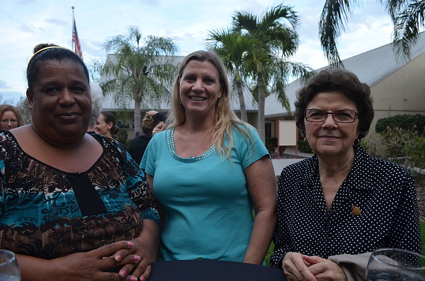 Vallerie Guillory, Debbie Bectal and Bette Stratton