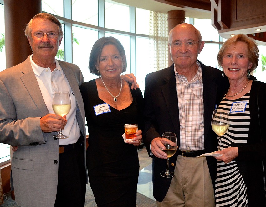 Terry and Jan Haynes with Doug and Carla Salmon