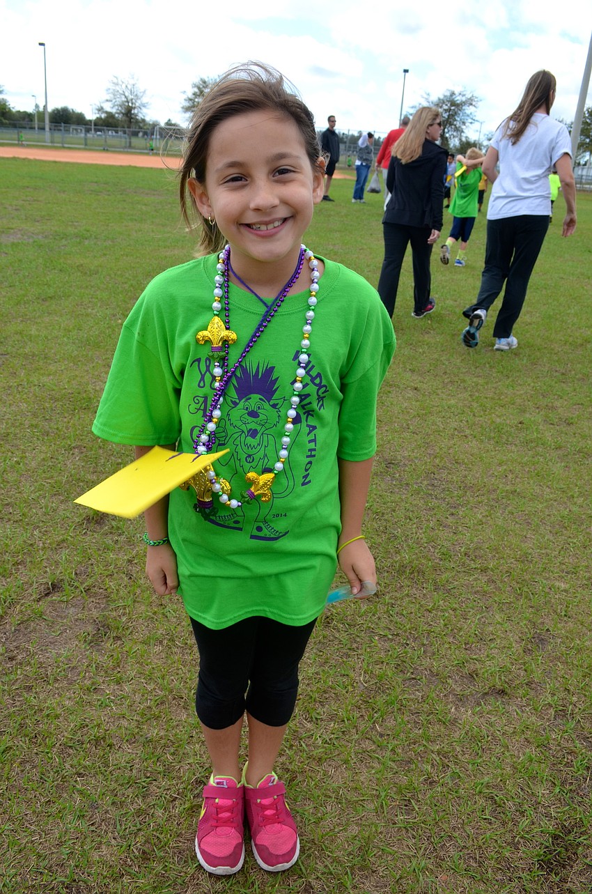 Sophia D'Orazio loves being outside.