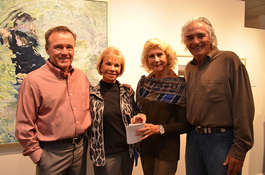 Dick and Grace Munchel with Janice and Eddie Michaels