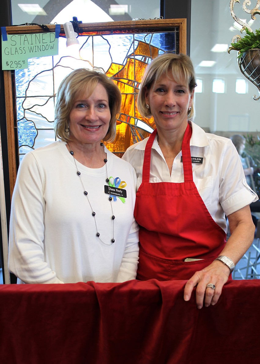 Diana Neely and Lutie Uihlein