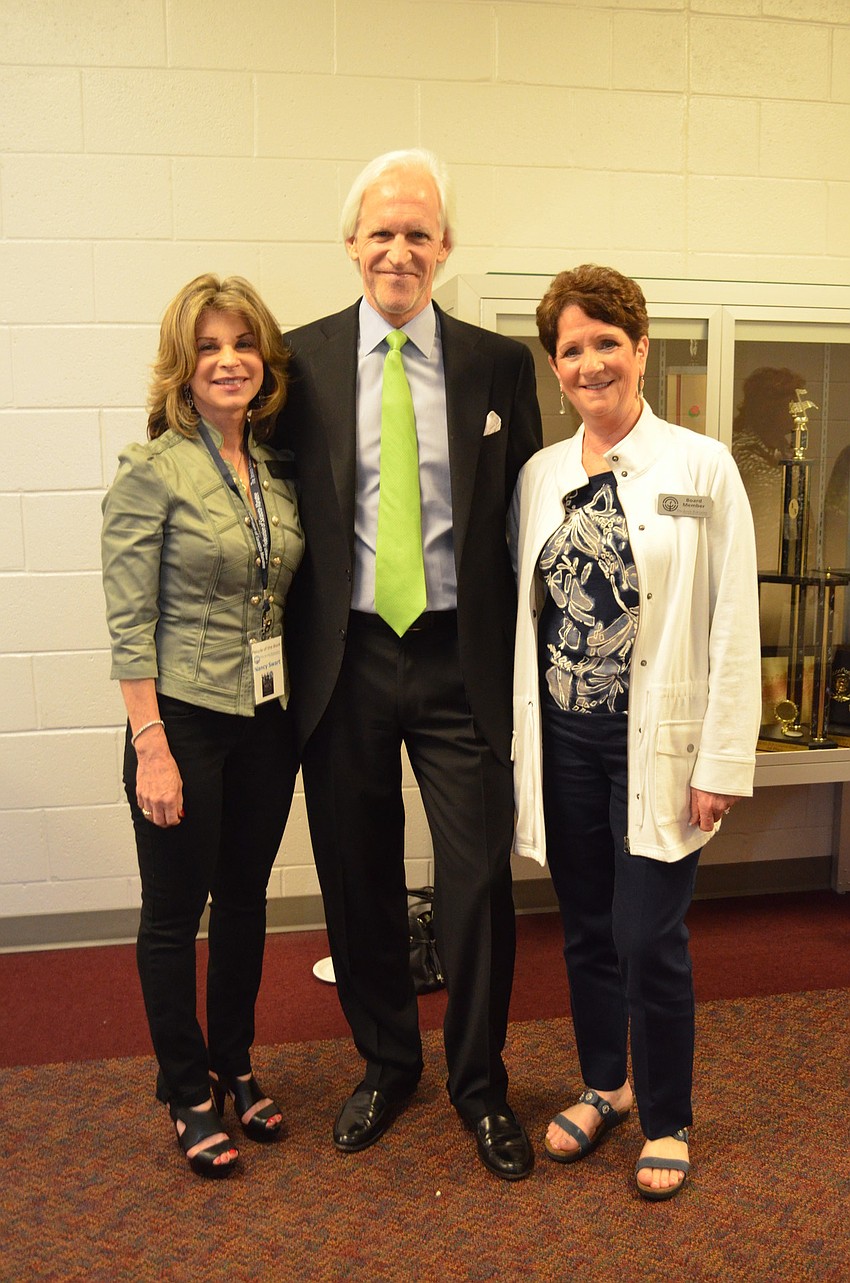 Nancy Swart, author Robert Edsel and Patti Wertheimer
