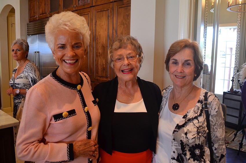 Gal pals â€” Kay Wright, Alice Trice and Sandra Robison.