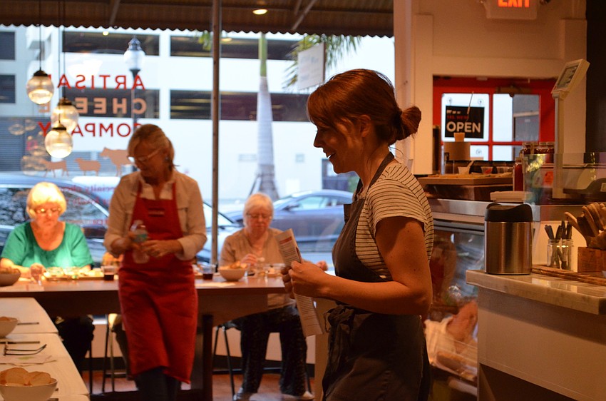 Cheese monger Angela Jenkins