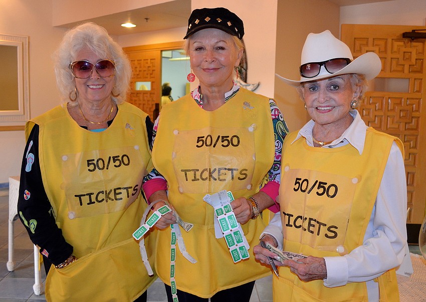 Susan Randall, Sylvia Babineau and Edith Barr Dunn