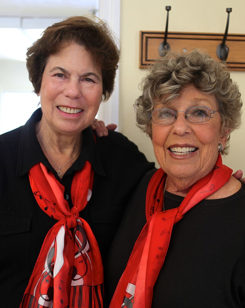 Gini Peltz and Lois Hauselman
