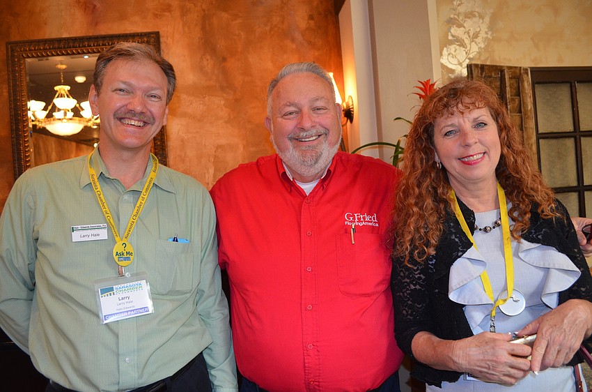 Larry Hale, Jack Dean and Laurie Pike