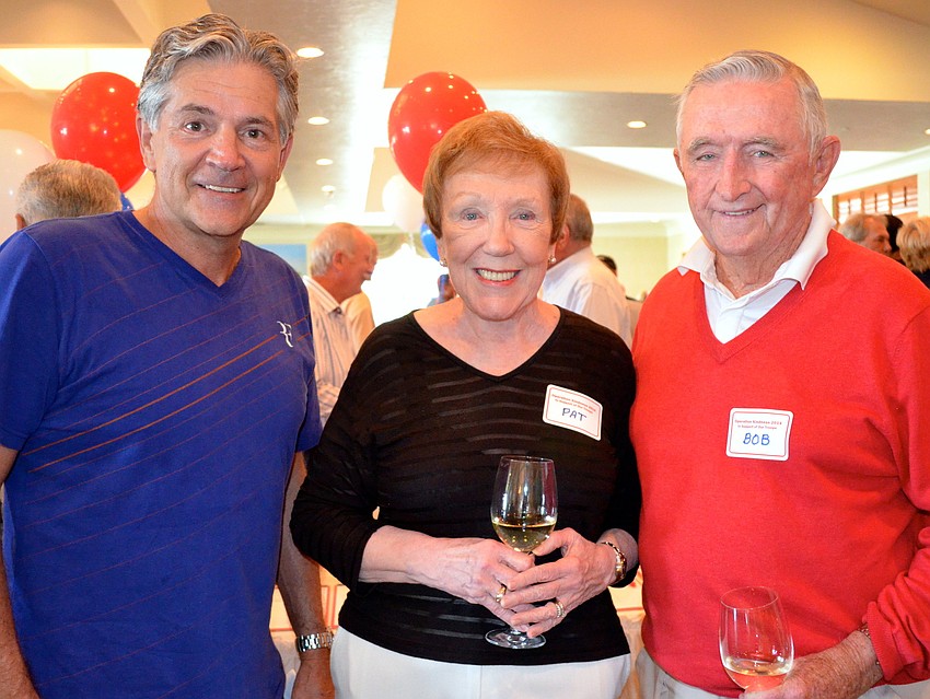 John Forch with Pat and Bob Farrell