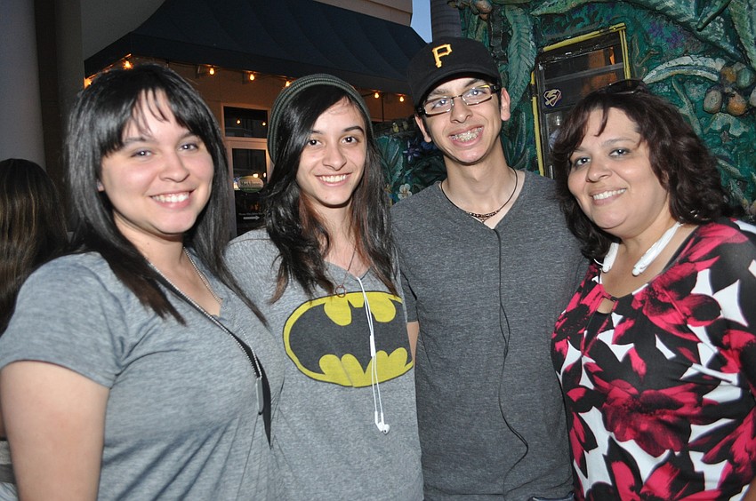 Ashleigh, Brianna, John and Violette Negron