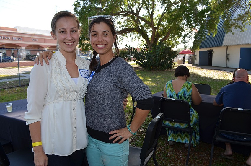 Kaylyn Campbell (alumni from 2009) and Ashley Campbell (sister).