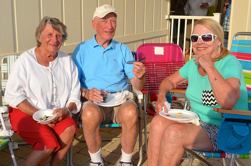 Gladys Henry, Joe Callahan and Pat Crocco