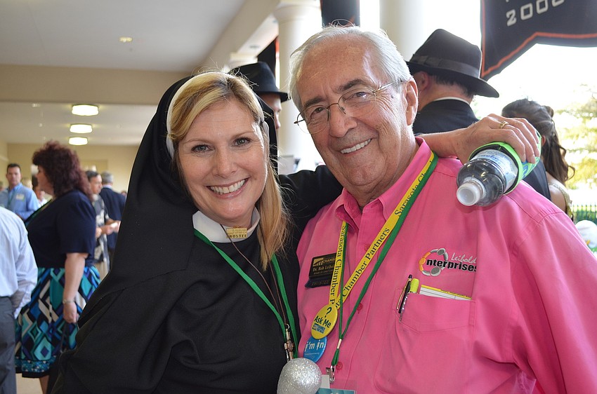 Jan Brown with Bob Leibold