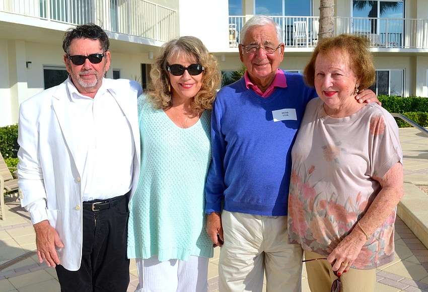 Bob Steele and Barbara Burton with Herb and Elaine Lieb