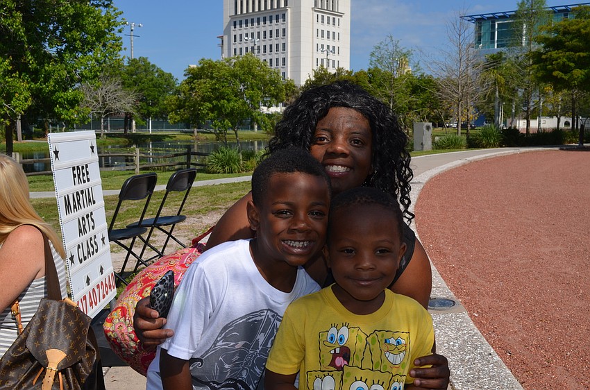 Zadarien and Penny Fils with J.D. Louis