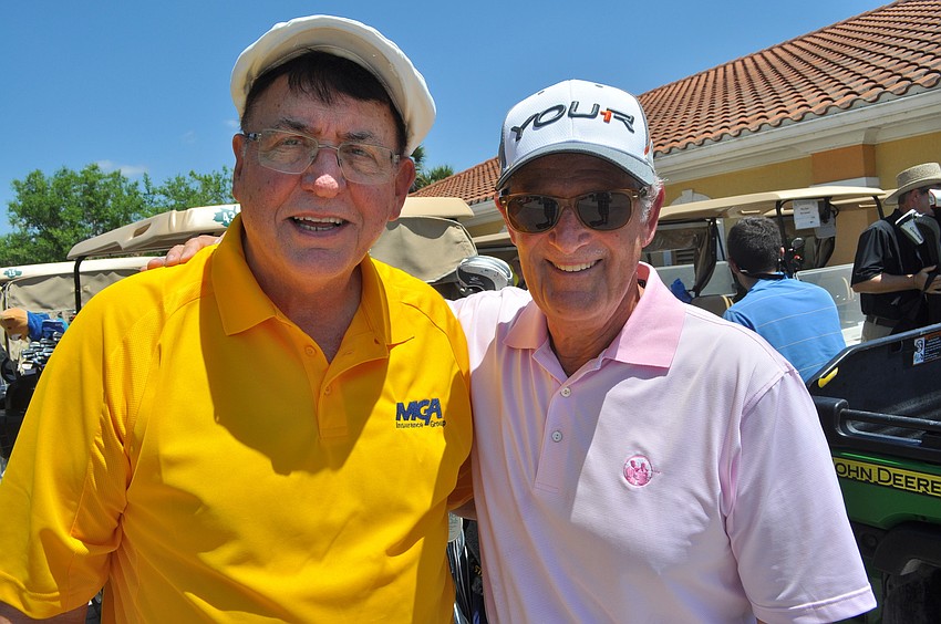 Lou Marinaccio of MGA Insurance Group and Ian Black of Ian Black Real Estate