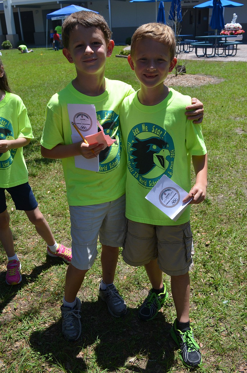 Jalen Franklin and Hunter Byrne